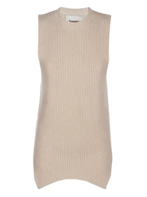 Nanushka Leela Ribbed Knit Vest