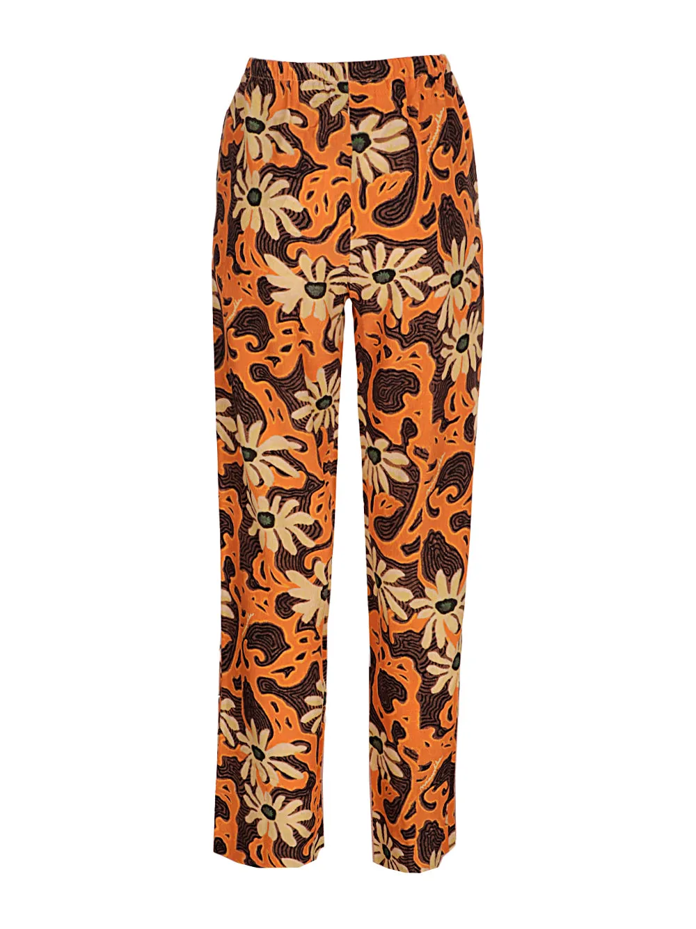 Nanushka Printed Wide-Leg Pants