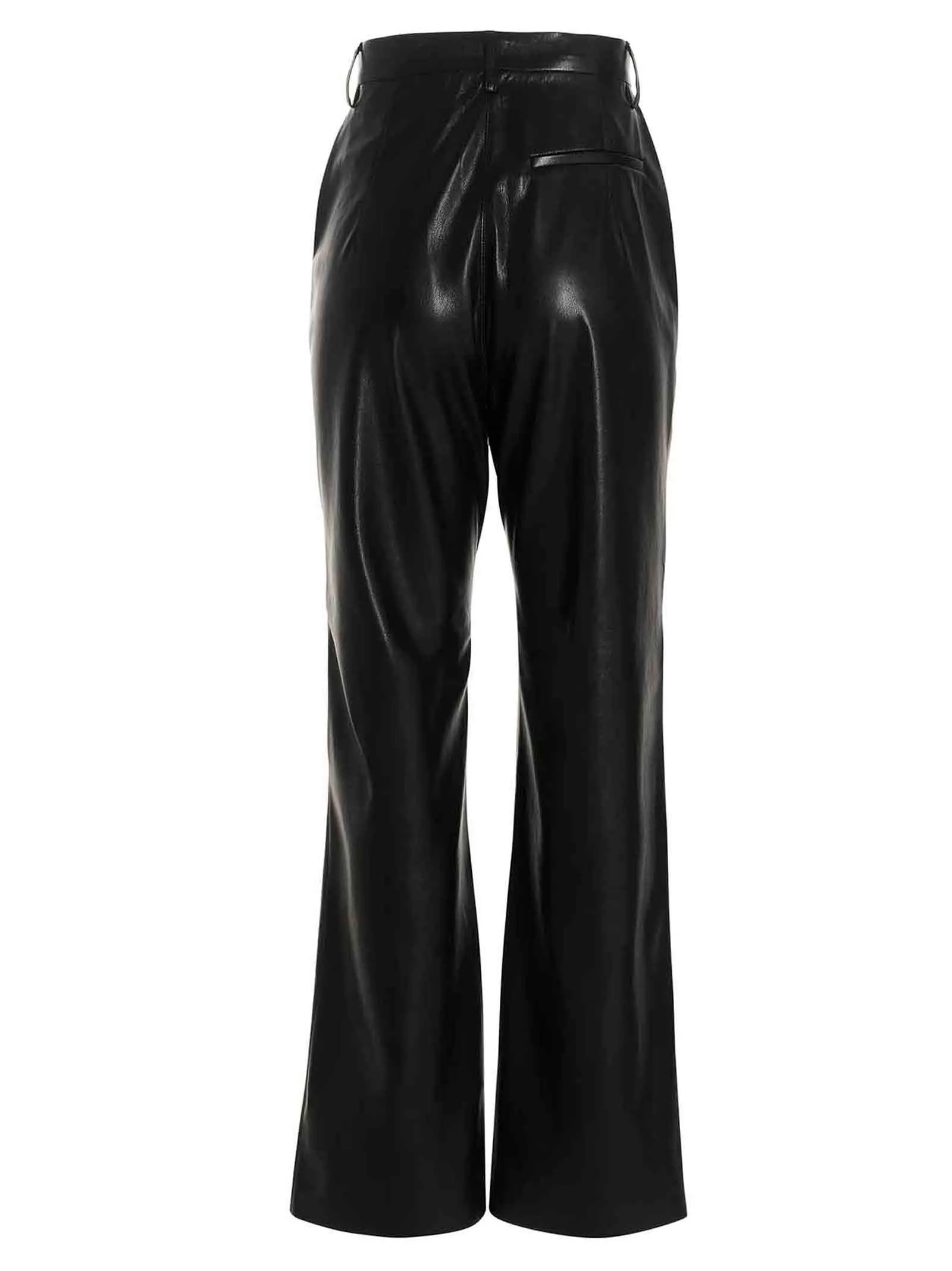 Nanushka Stitch Detailed Flared Pants