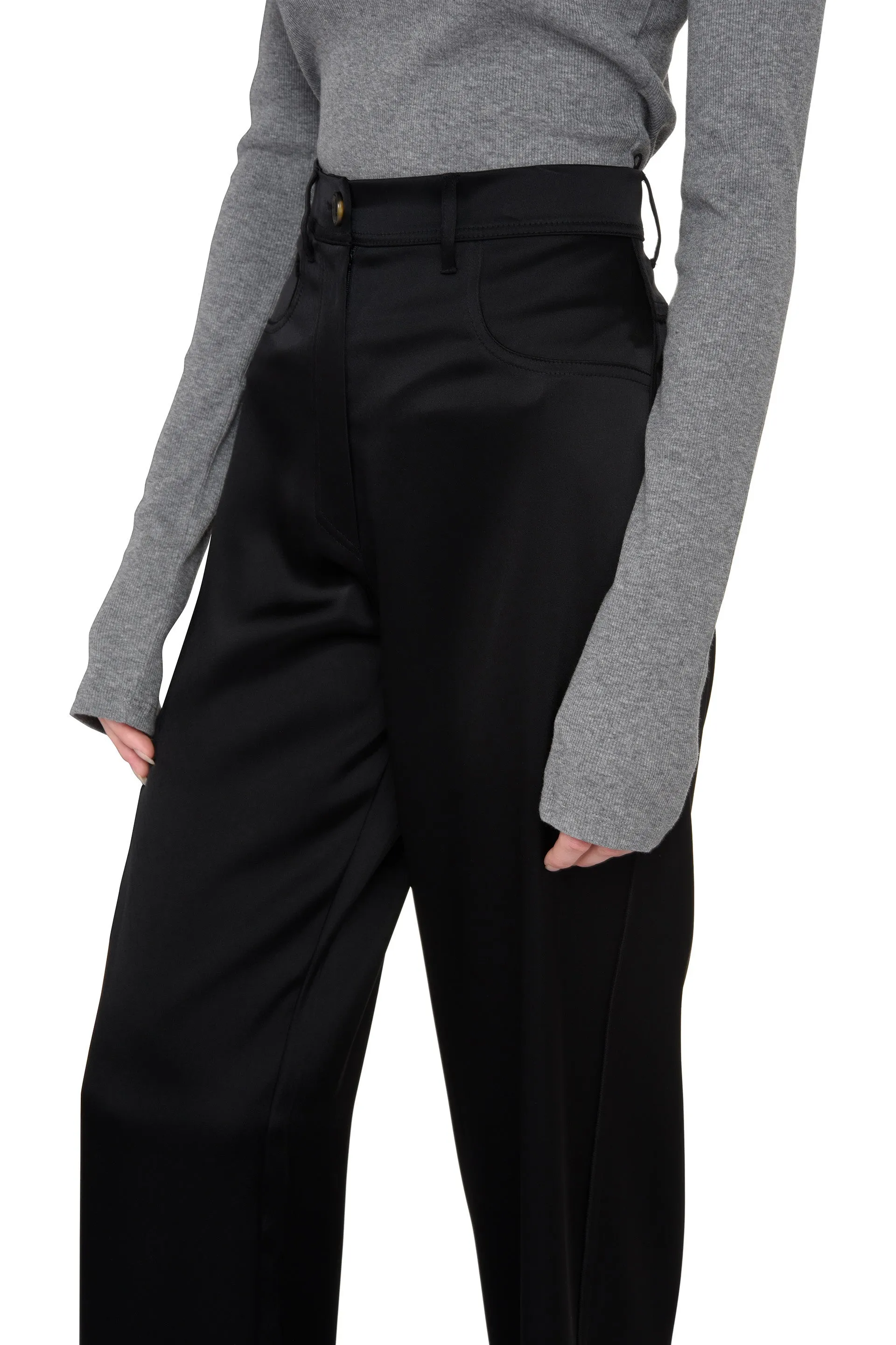 Nanushka Wide-Leg Tailored Trousers