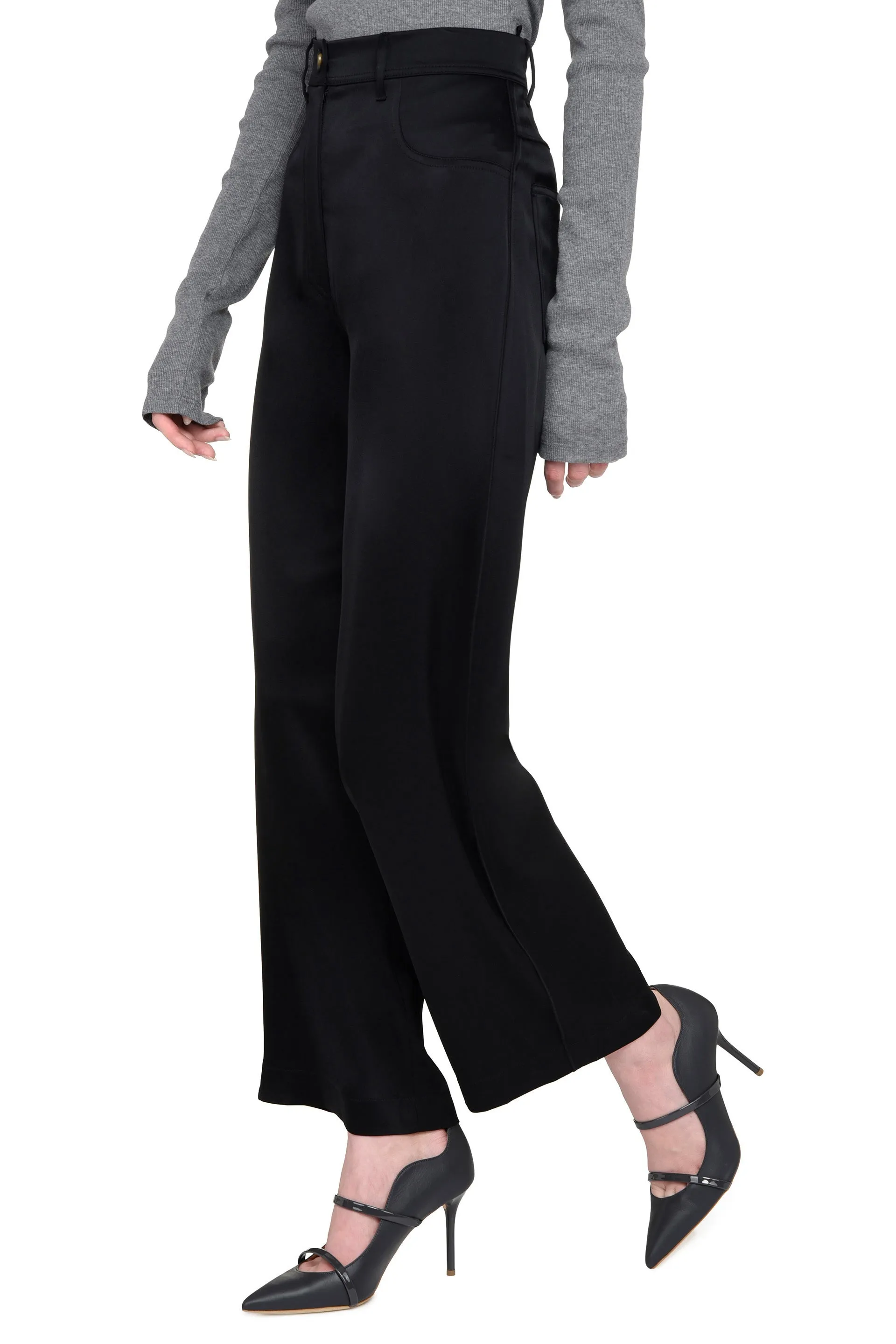 Nanushka Wide-Leg Tailored Trousers