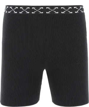 Off-White Arrows Motif Knit Shorts