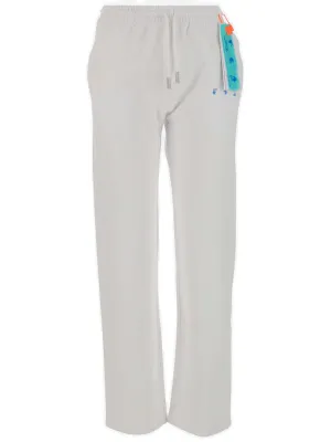 Off-White Logo Embroidered Track Pants