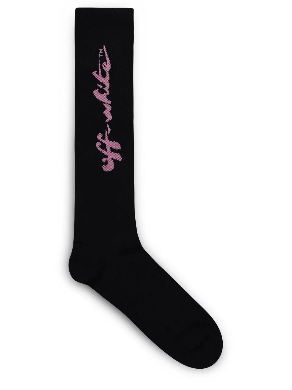 Off-White Logo Intarsia Socks