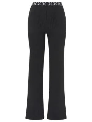 Off-White Logo Waistband Pants