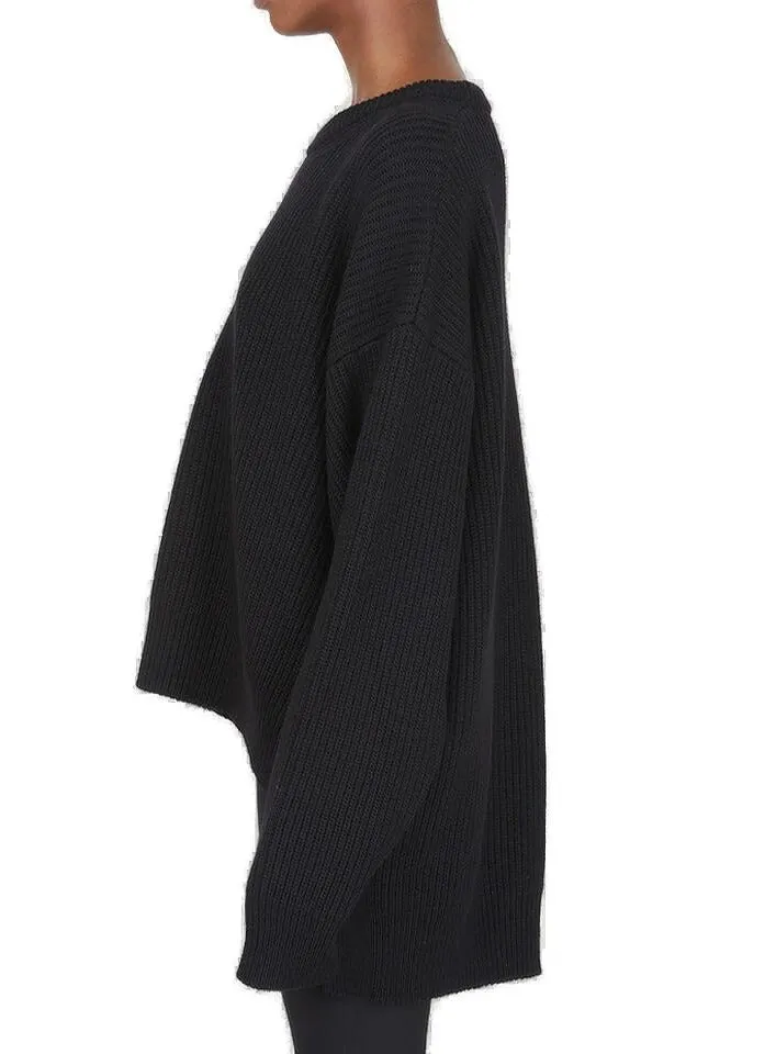Paco Rabanne Oversized Drop Hem Sweater