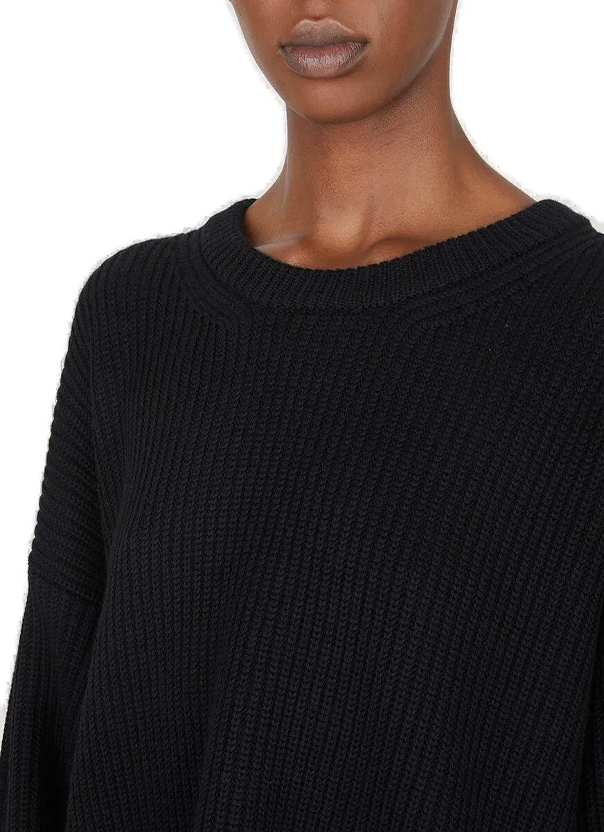 Paco Rabanne Oversized Drop Hem Sweater