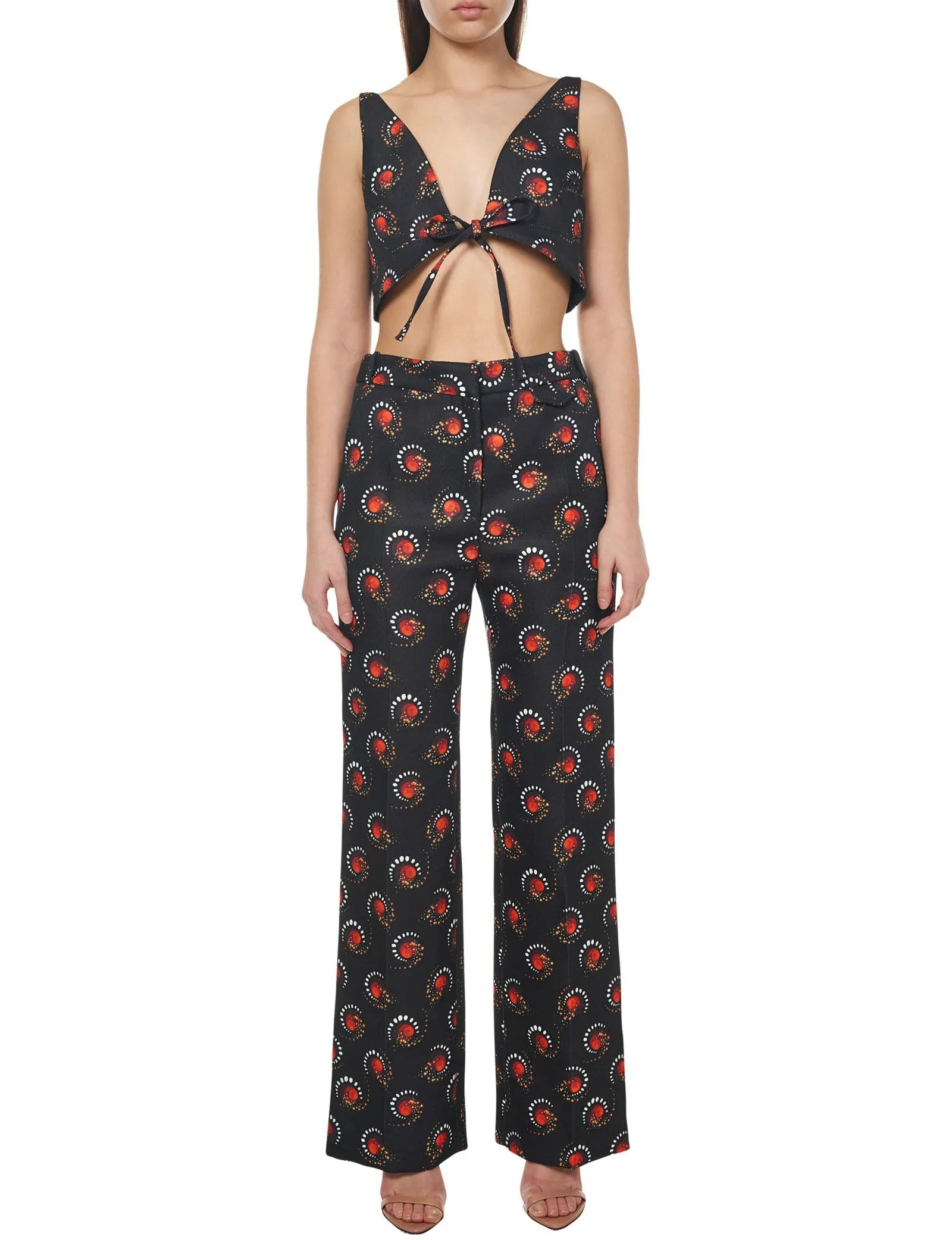 Paco Rabanne Straight Leg Pants
