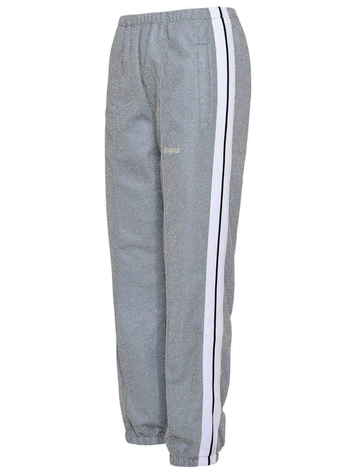 Palm Angels Logo-Embroidered Stripe Detailed Trousers
