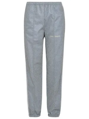 Palm Angels Logo-Embroidered Stripe Detailed Trousers