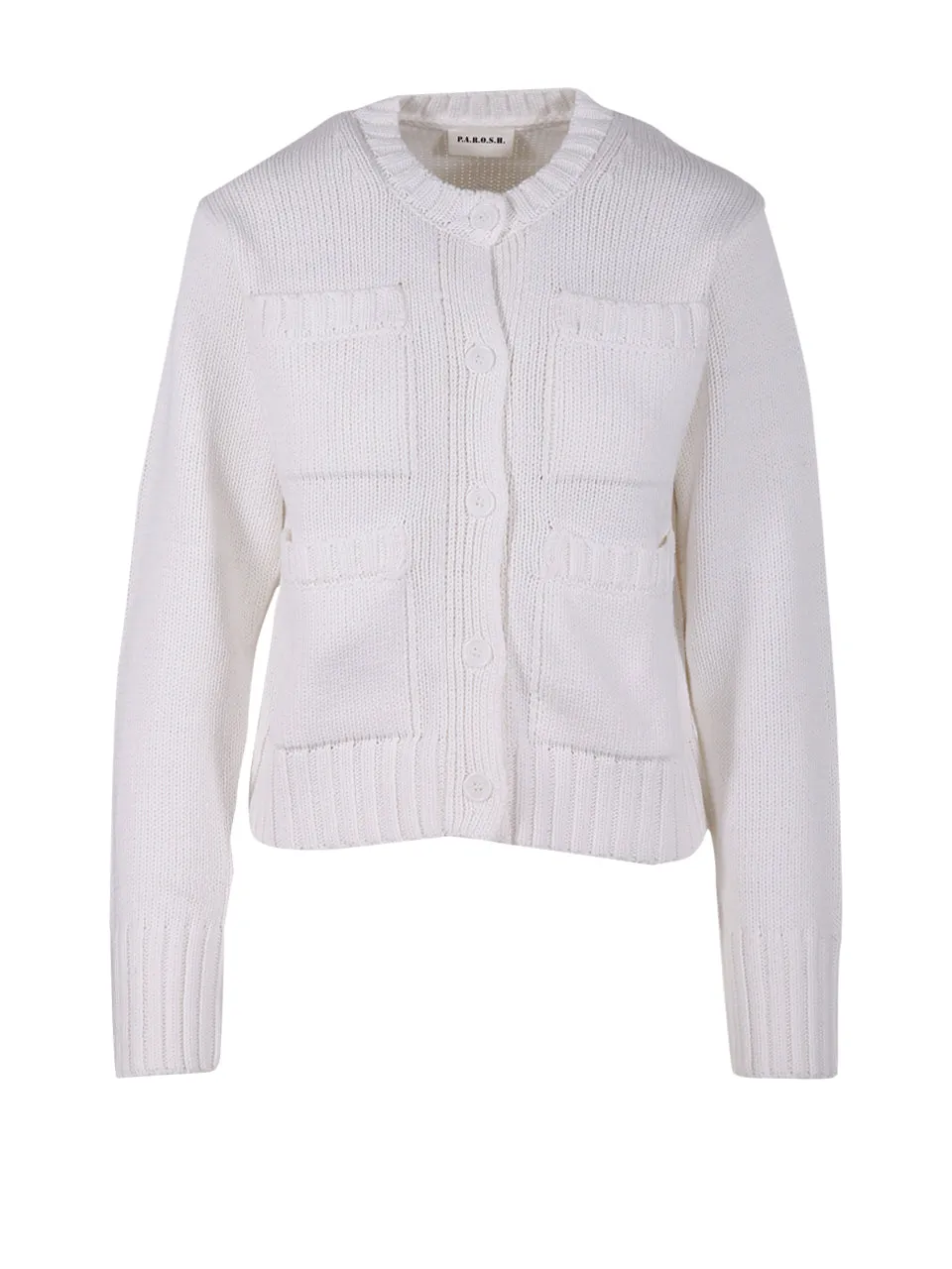 P.A.R.O.S.H. Buttoned Knit Cardigan