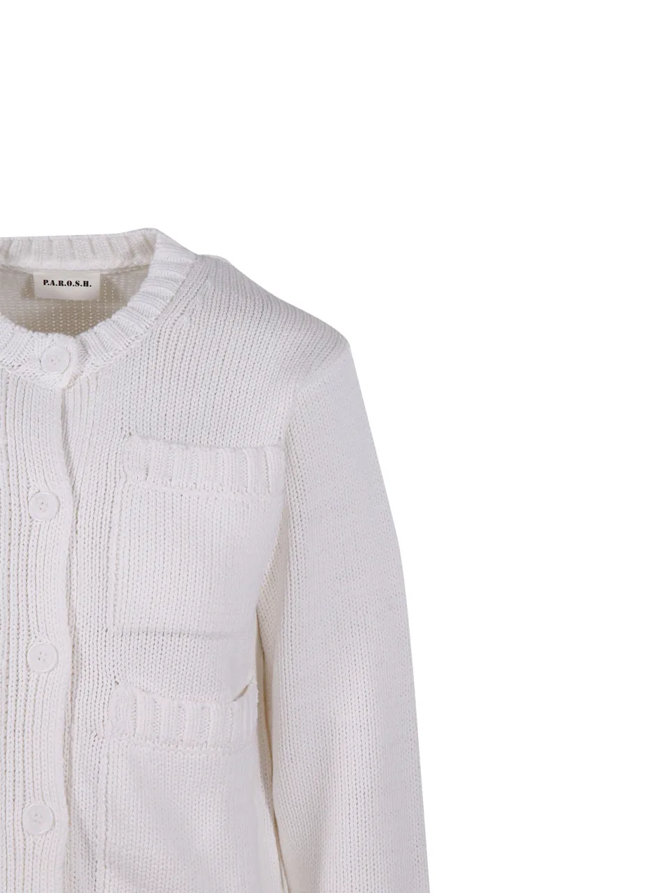 P.A.R.O.S.H. Buttoned Knit Cardigan