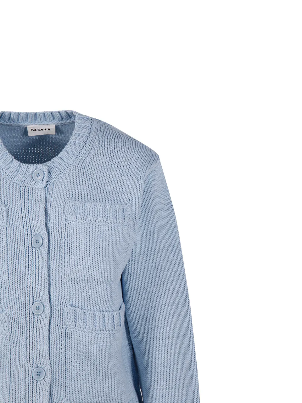 P.A.R.O.S.H. Buttoned Knit Cardigan