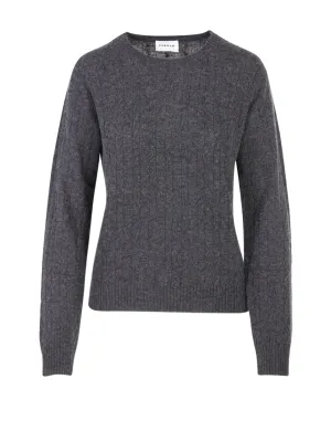 P.A.R.O.S.H. Cable Knit Crewneck Jumper