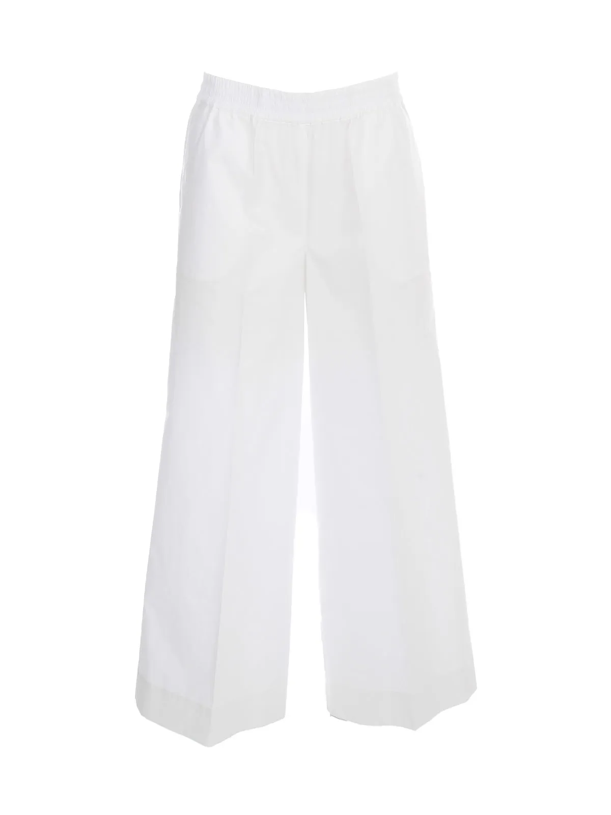 P.A.R.O.S.H. Cropped High-Waisted Trousers