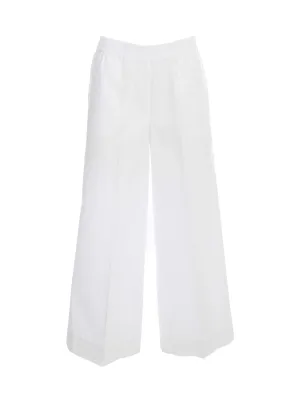 P.A.R.O.S.H. Cropped High-Waisted Trousers