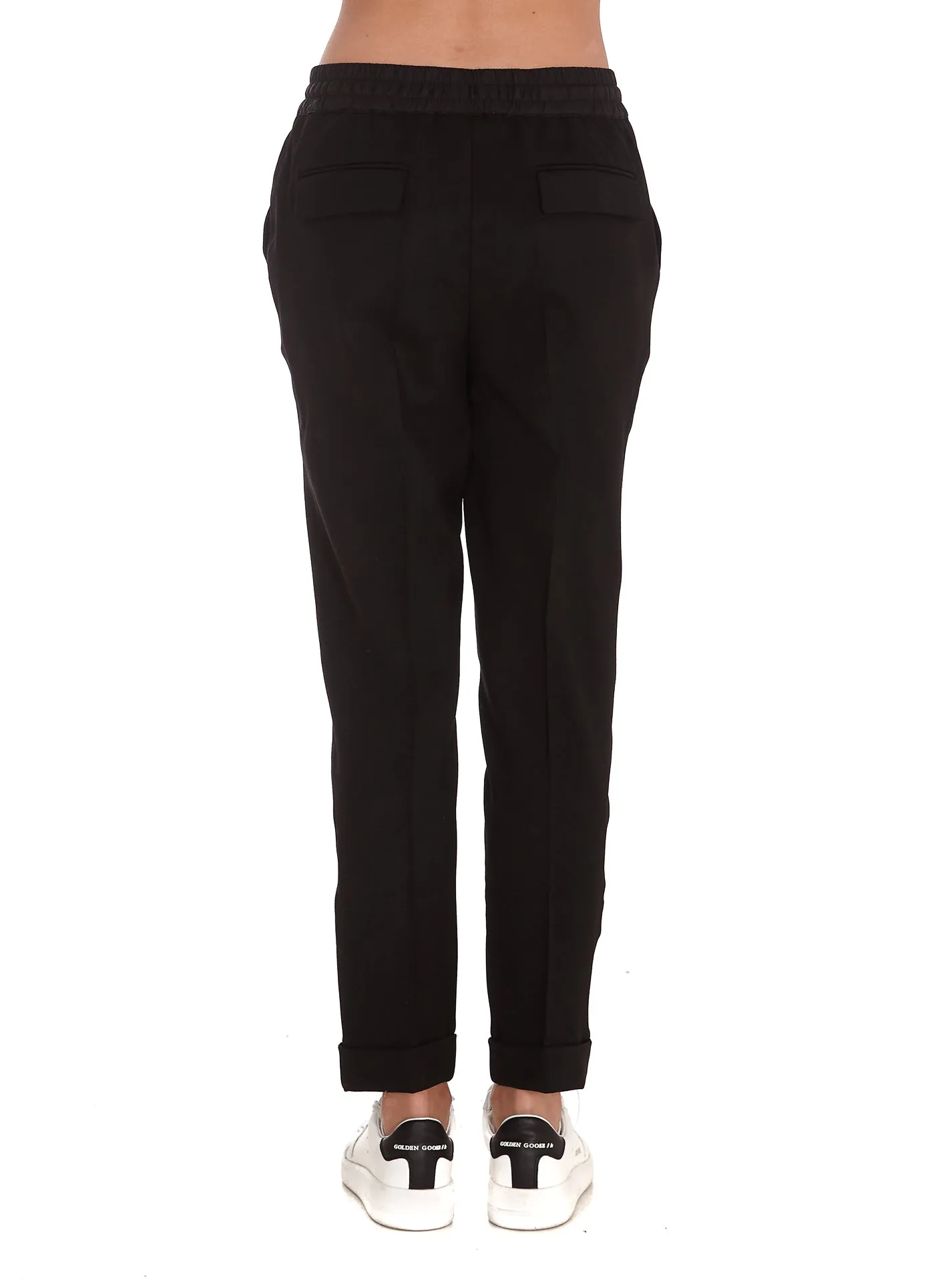 P.A.R.O.S.H. Drawstring Straight Leg Trousers