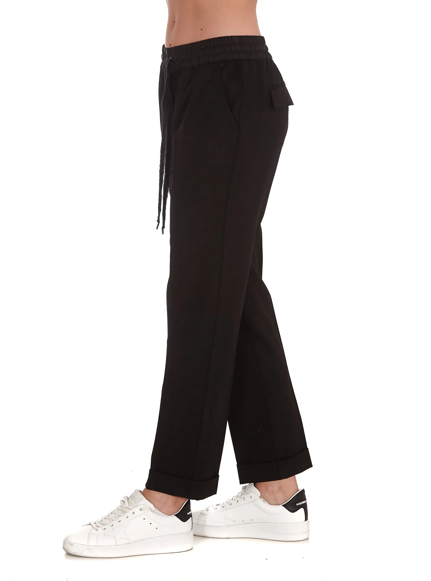 P.A.R.O.S.H. Drawstring Straight Leg Trousers