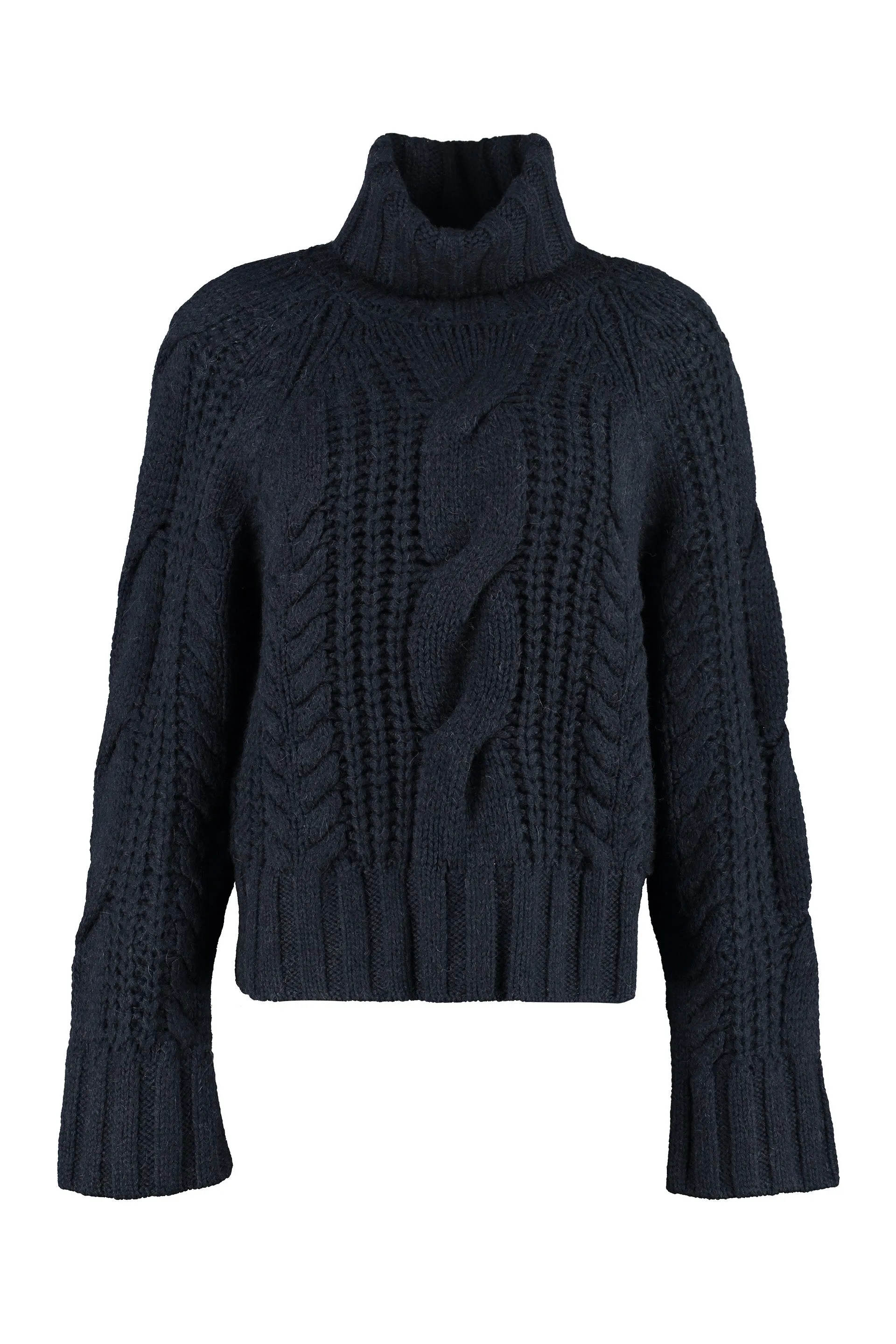 P.A.R.O.S.H. Long Sleeved Cable Knit Jumper