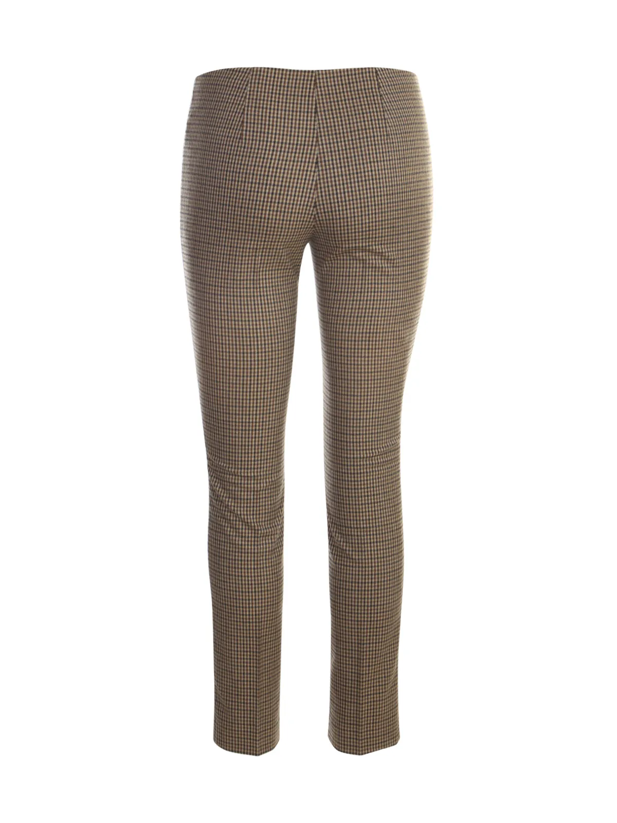 P.A.R.O.S.H. Mid Rise Checked Trousers