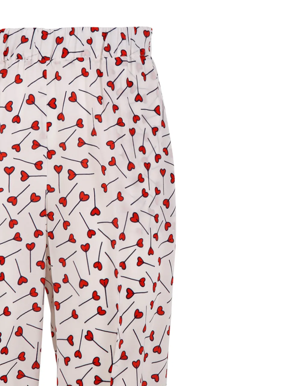 P.A.R.O.S.H. Printed Cropped Trousers