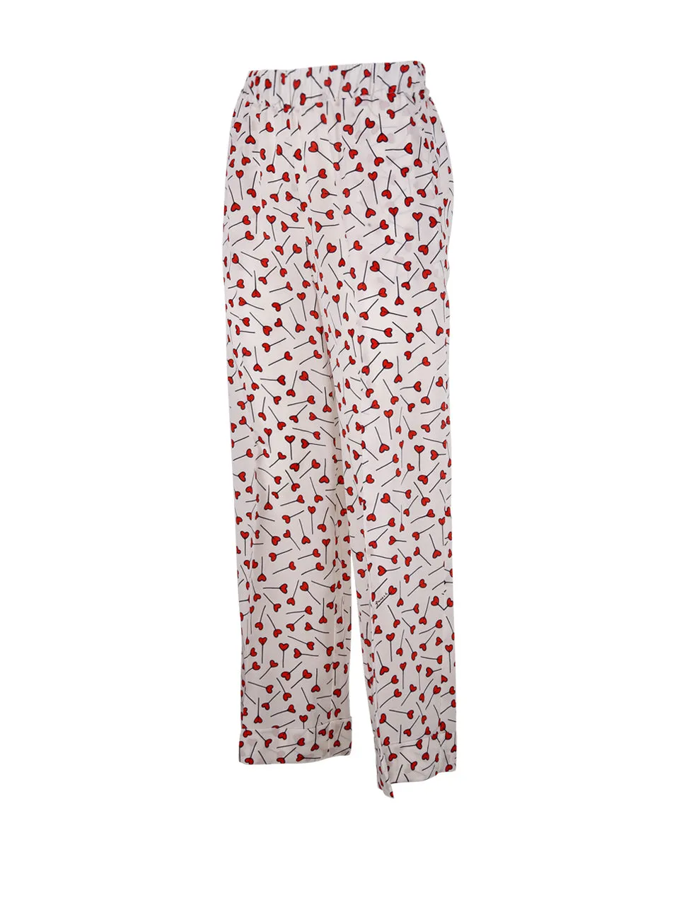 P.A.R.O.S.H. Printed Cropped Trousers