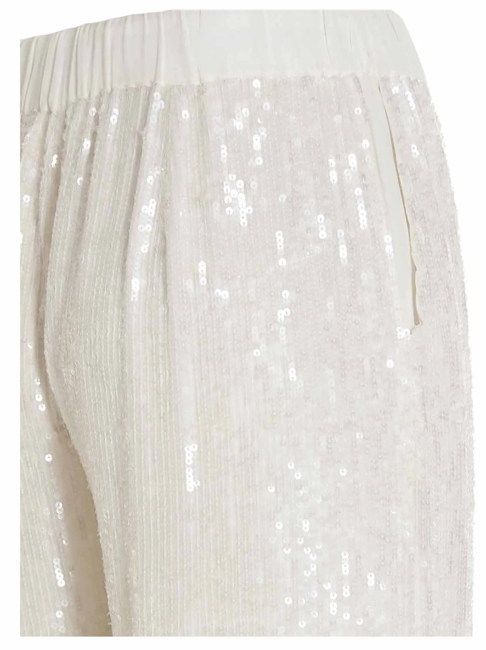 P.A.R.O.S.H. Sequin Embellished Drawstring Trousers