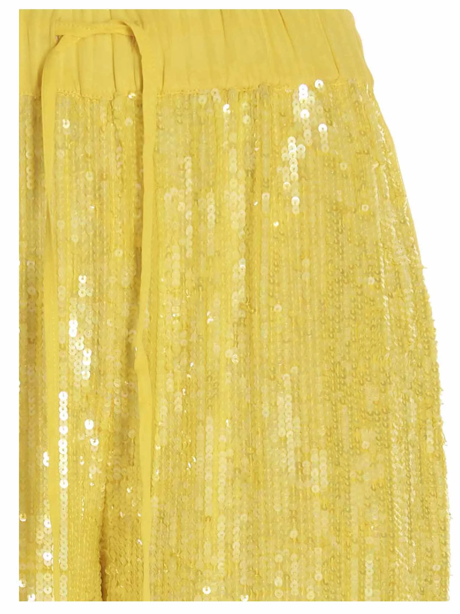 P.A.R.O.S.H. Sequin Embellished Drawstring Trousers
