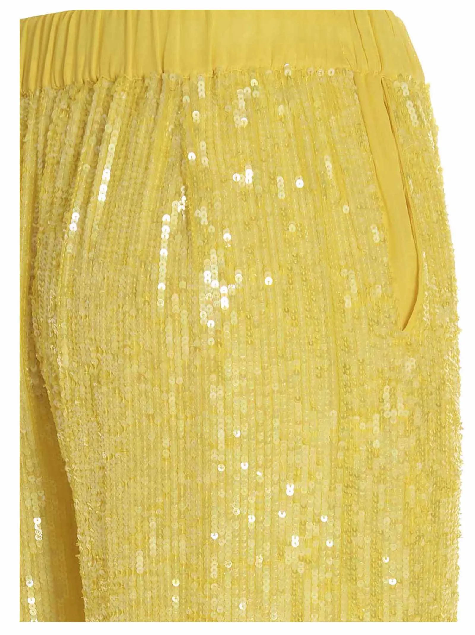 P.A.R.O.S.H. Sequin Embellished Drawstring Trousers