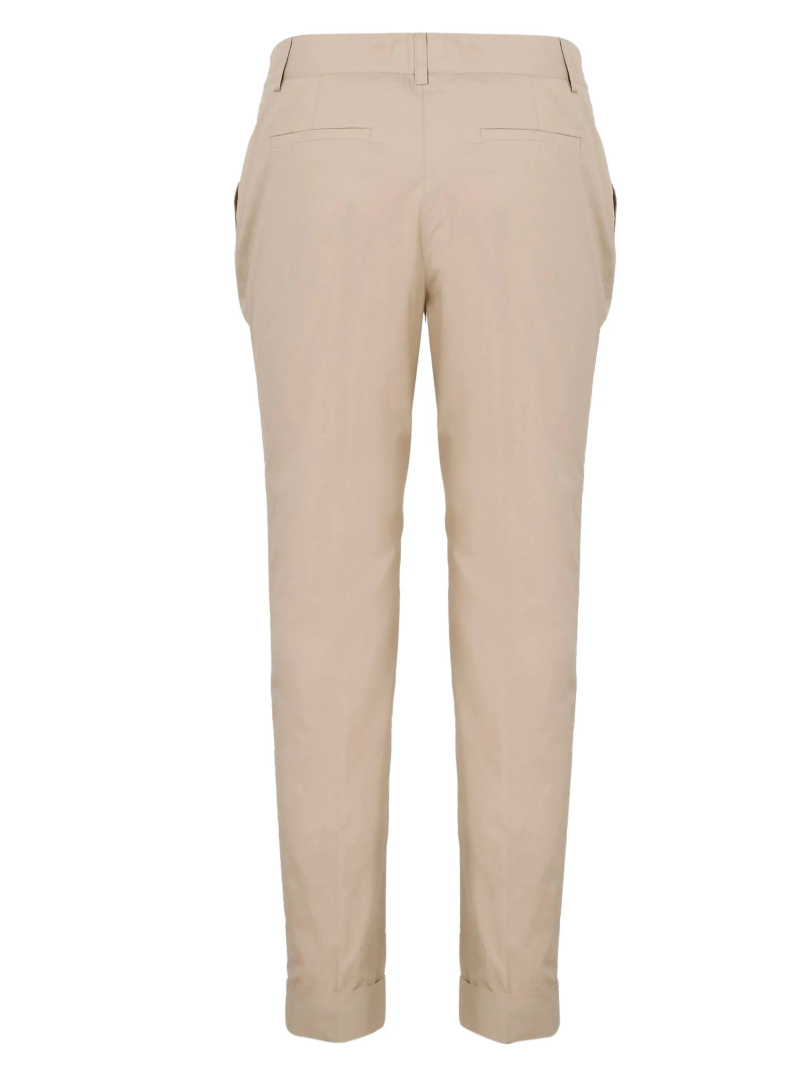 P.A.R.O.S.H. Straight Leg Cropped Trousers