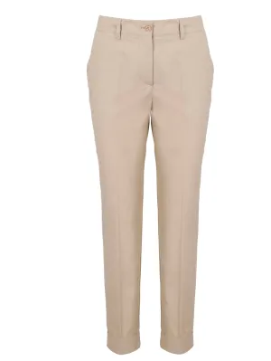 P.A.R.O.S.H. Straight Leg Cropped Trousers