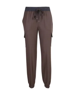 P.A.R.O.S.H. Straight Leg Drawstring Trousers