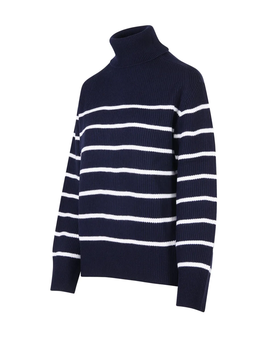 P.A.R.O.S.H. Striped Loose Fit Knit Sweater