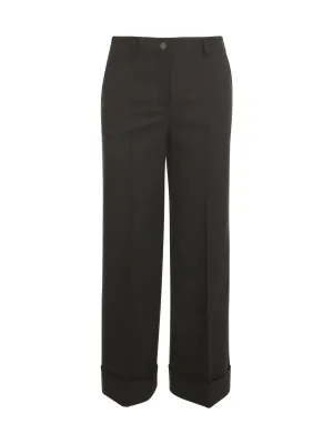 P.A.R.O.S.H. Wide Leg Tailored Trousers