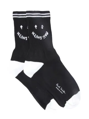 Paul Smith Smiley Logo Intarsia Socks