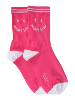 Paul Smith Smiley Logo Intarsia Socks