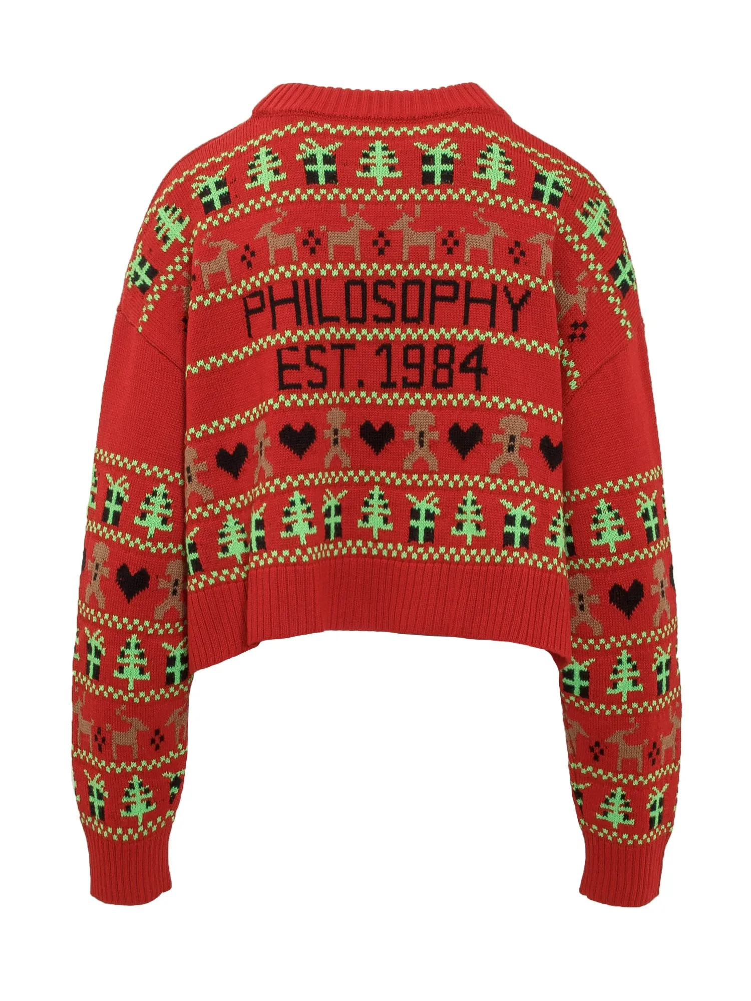 Philosophy Di Lorenzo Serafini Cropped Sweater