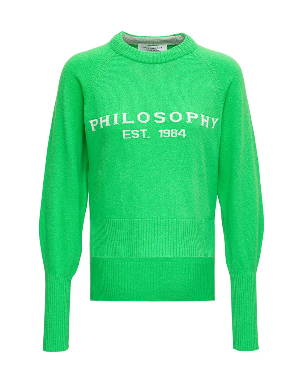 Philosophy Di Lorenzo Serafini Logo Intarsia Sweater