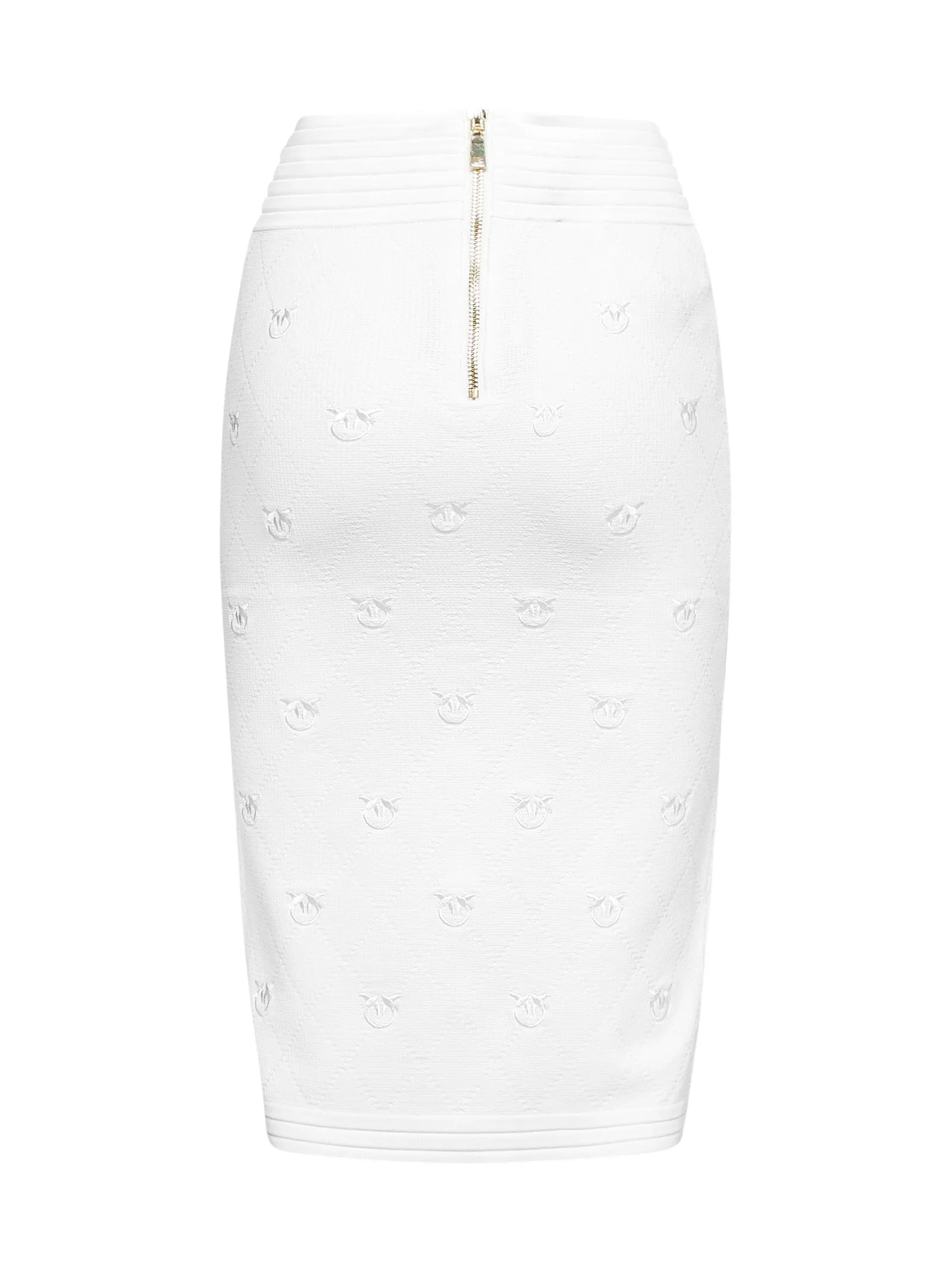 Pinko High Waist Knit Pencil Skirt
