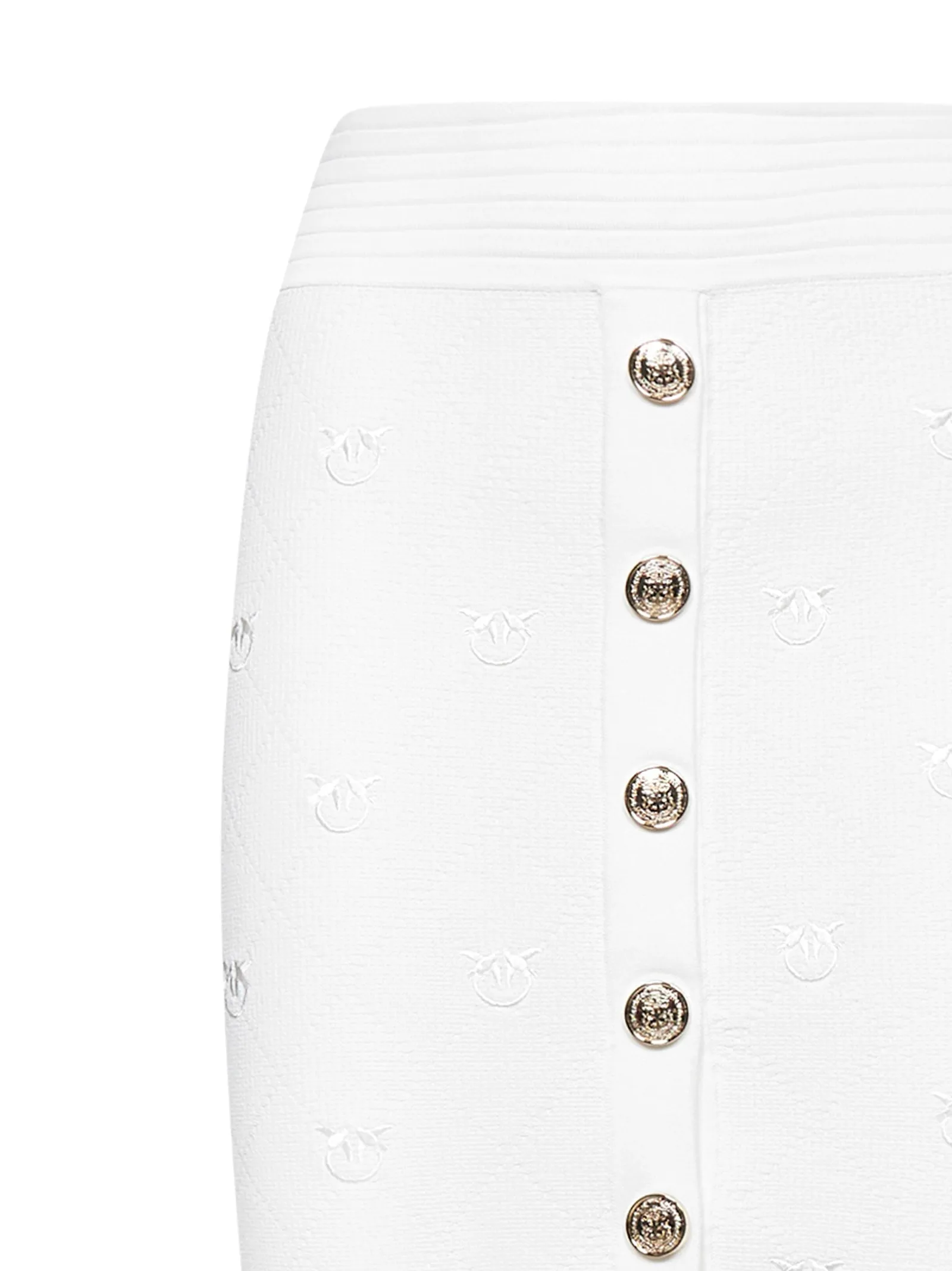 Pinko High Waist Knit Pencil Skirt