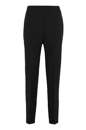 Pinko High-Waisted Cropped Trousers