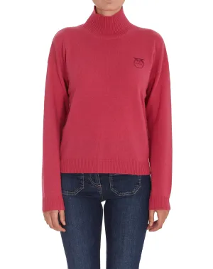 Pinko Logo Embroidered Knit Sweater
