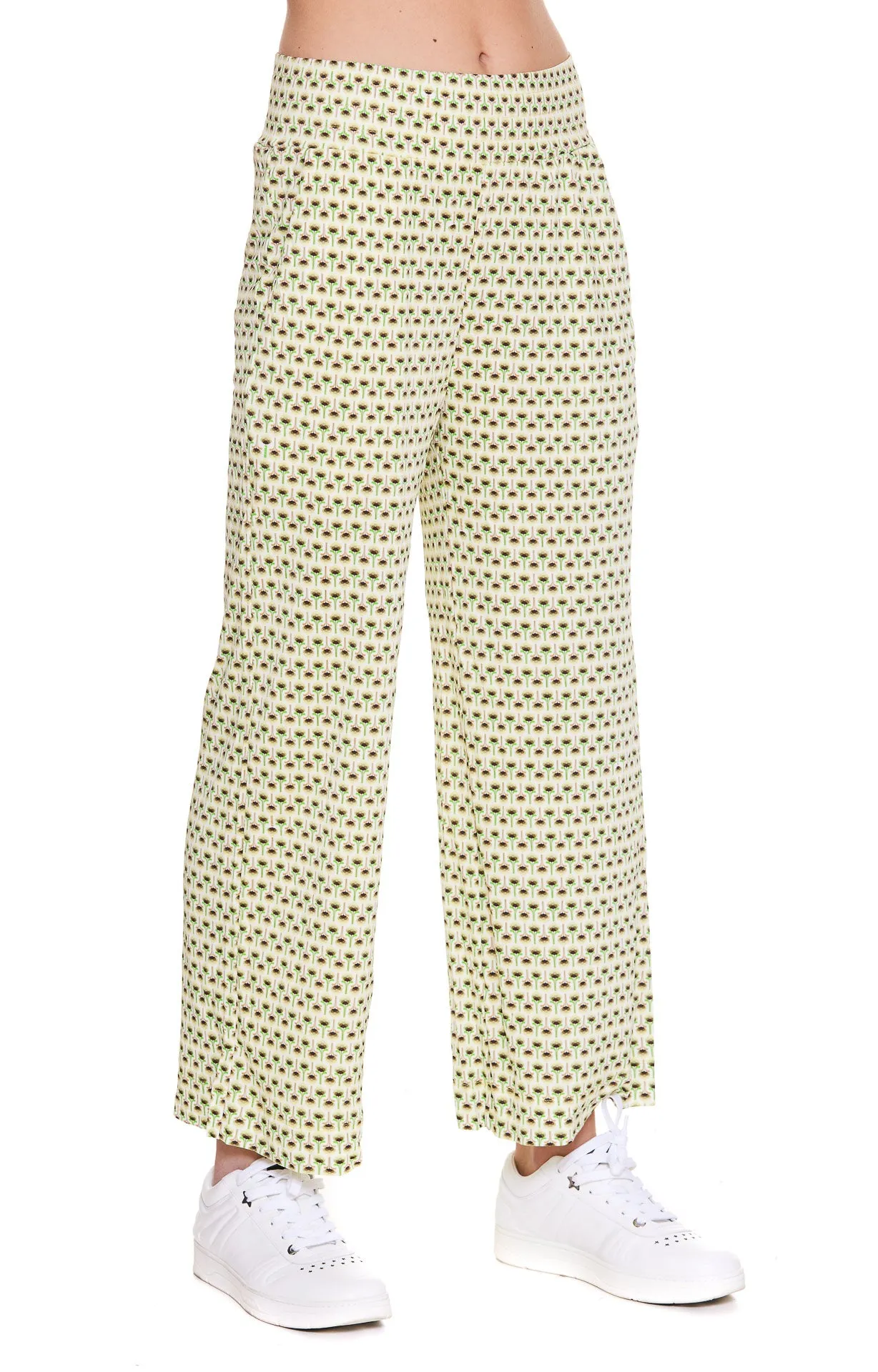 Pinko Wide-Leg High Waist Pants