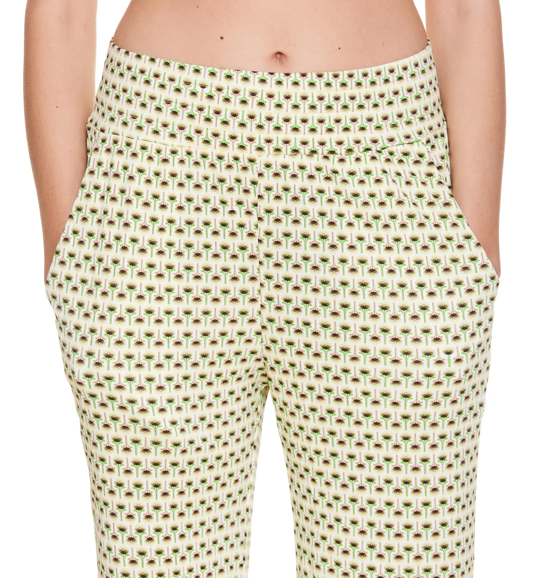 Pinko Wide-Leg High Waist Pants