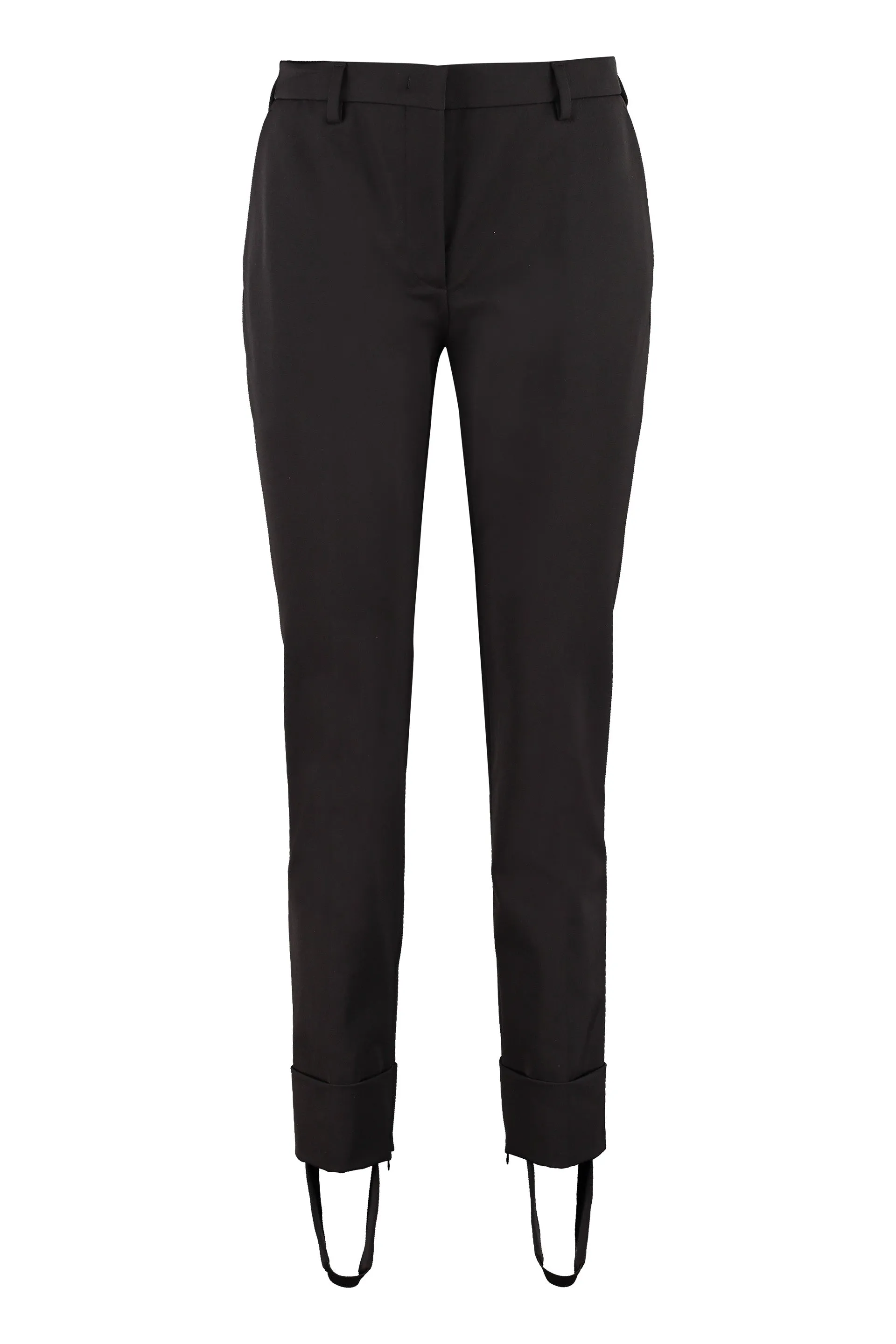 Prada Cuffed Stirrup Trousers
