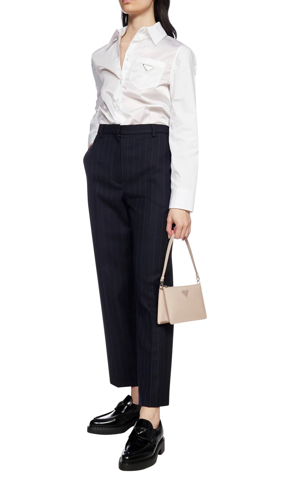 Prada High Waist Tailored Trousers