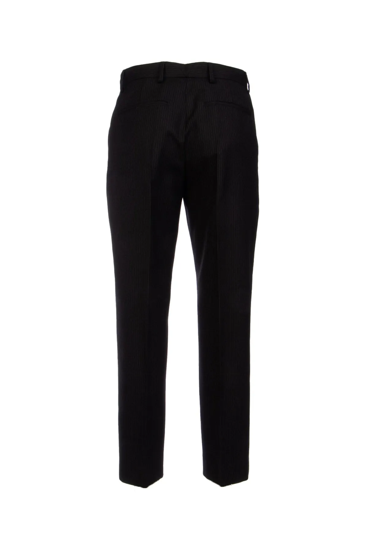 Prada Pinstriped Straight-Leg Pants