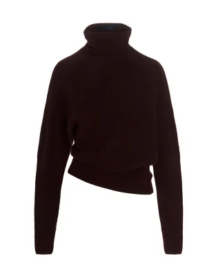 Proenza Schouler Turtleneck Asymmetrical Sweater