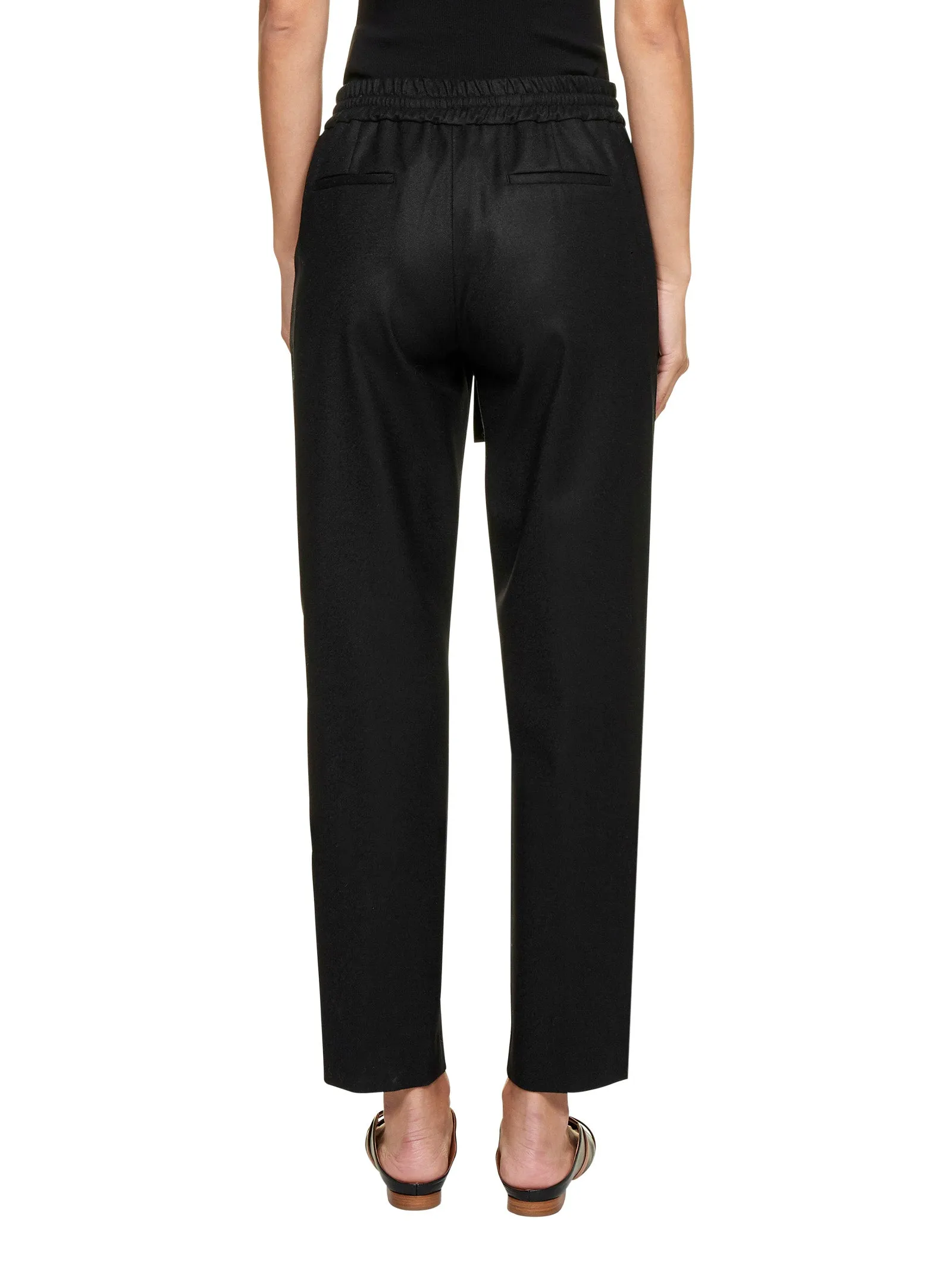 Pt01 Drawstring Cropped Trousers