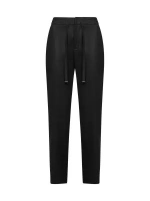 Pt01 Drawstring Cropped Trousers